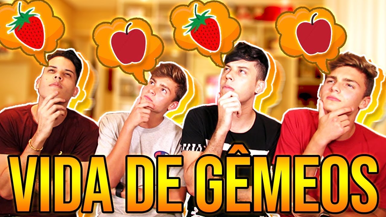 VIDA DE GÊMEOS! Ft- “O que não dizer