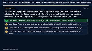 Get It Done Certified Google Cloud Pro Cloud Developer (PCD) | Exam Q&A | Episode 10 (Q91-100)