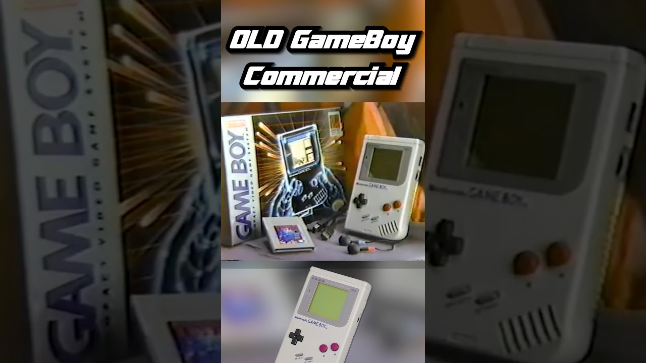 Старая реклама GameBoy 🔥