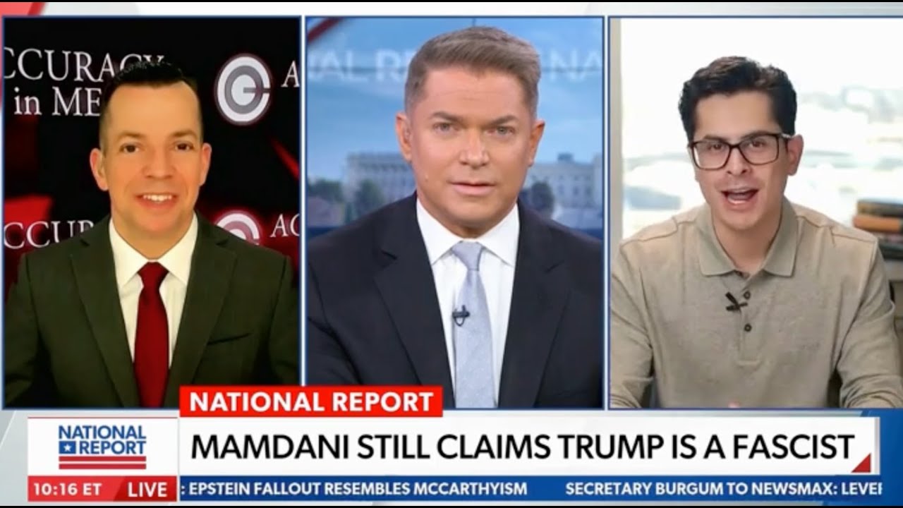 Адам Гийетт разоблачает проекции, стоящие за «фашистскими» заявлениями Мамдани на телеканале Newsmax