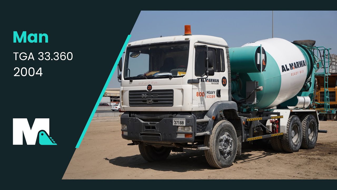 Man TGA 33.360 Concrete Mixer Truck | 2004