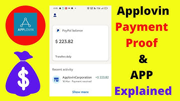 Applovin payment proof & App Explained Details || Applovin self click payment proof || as developers