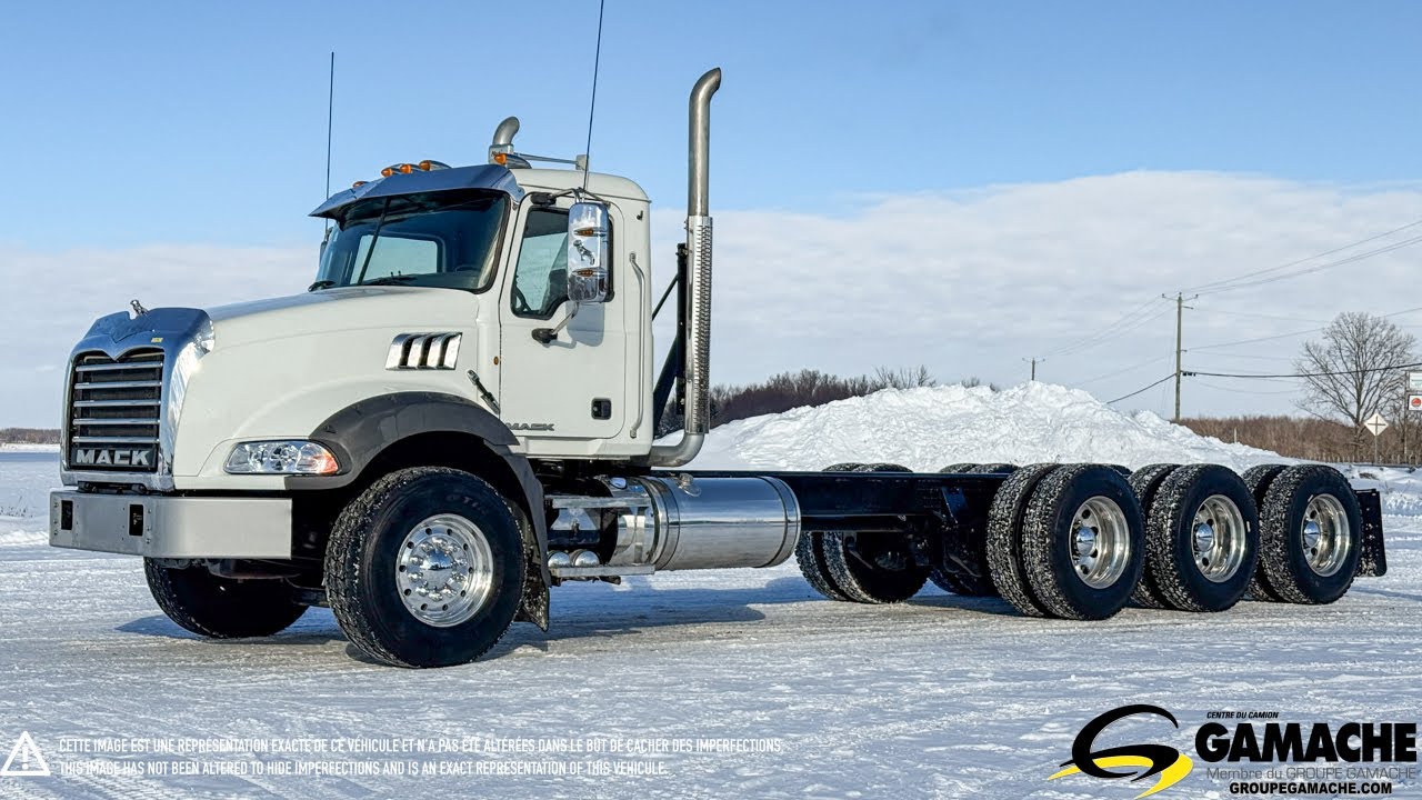 C-36601 2011 MACK GU814 GRANITE CAMION DE VILLE