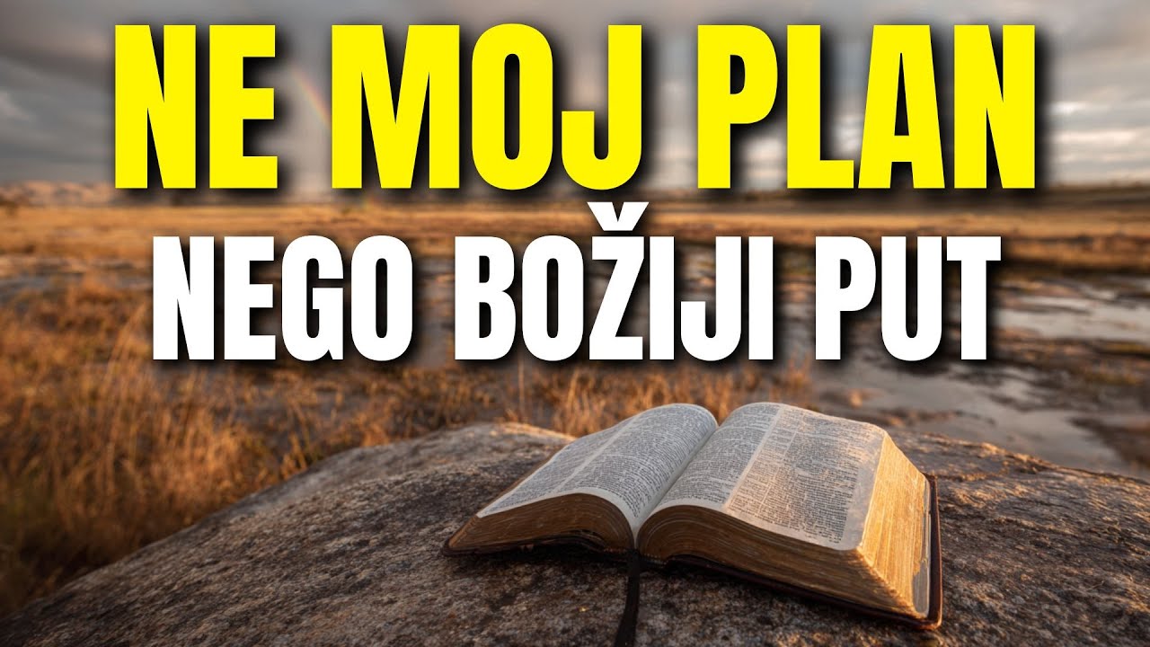 Ne moj plan, već Božiji put: jutarnja molitva za pravac i jasnoću