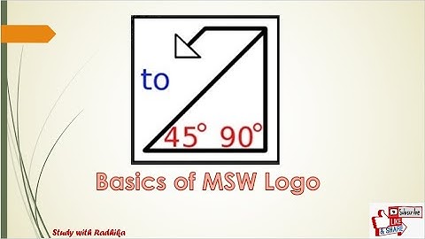 Introduction to MSW Logo