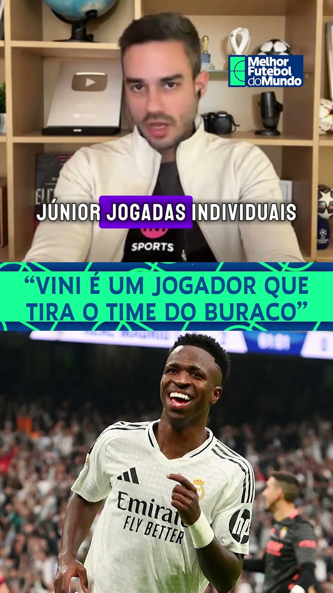 VINI JR. E SUA INCRÍVEL CAPACIDADE DE DECIDIR JOGOS!