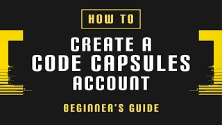 Creating a Code Capsules Account