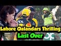 Lahore Qalandars Thrilling Last Over | Peshawar Vs Lahore | Match 24 | PSL 5