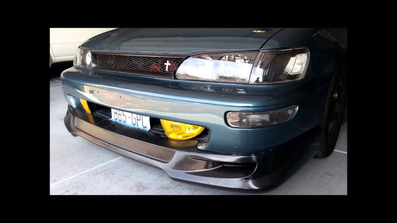 Toyota Corolla 95 7th gen - YouTube