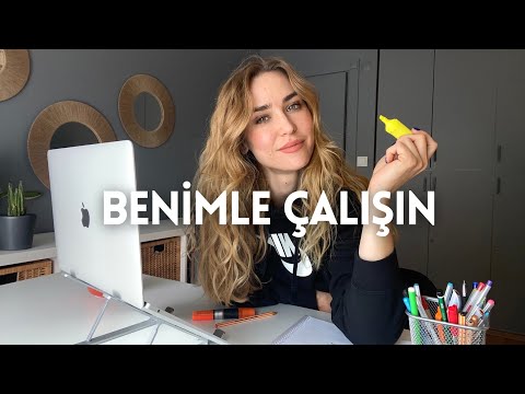 BENİMLE DERS ÇALIŞIN | Study With Me