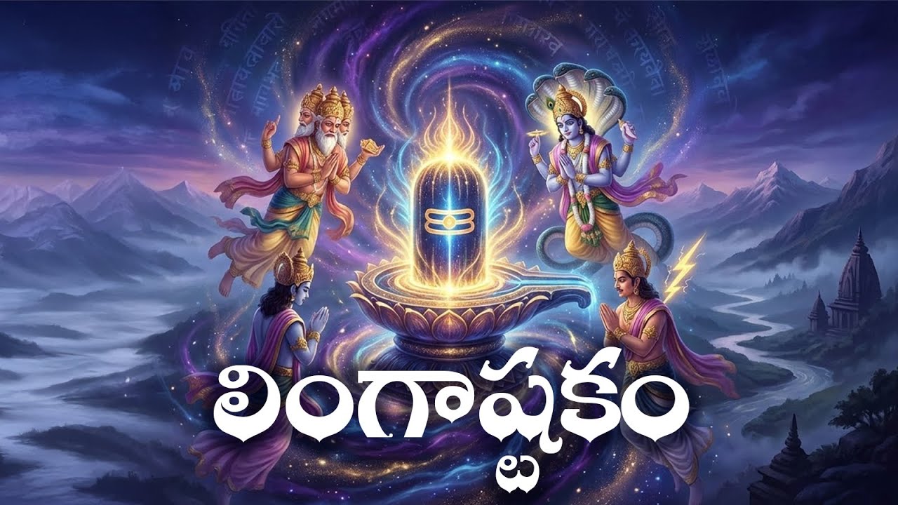 లింగాష్టకం | Lingashtakam – A Cinematic Devotional Experience | Telugu Shiva Stotram