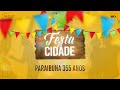 UPLOAD / MÁRCIO DE OLIVEIRA - FESTA DA CIDADE ONLINE 2021 - PARAIBUNA 355 ANOS.