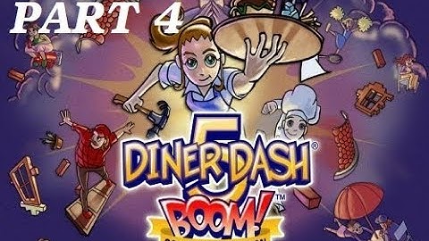 Diner Dash 5: BOOM Gameplay [Part 4] Squid Row Levels 6 - 10 -- EXPERT