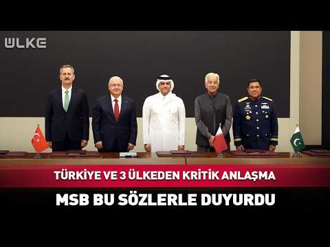 Ministry of National Defense Announces! Critical Defense Agreement Between Türkiye and 3 Countrie...