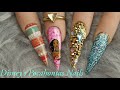 Disney&#39;s Pocahontas Inspired Nailart | Easy DIY Nail Decals