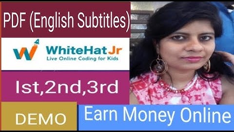 Part C PDF Learn how to Teach in WhiteHat Jr| Interview ||Demo Round #whitehatjr #lovelyspeaks #demo