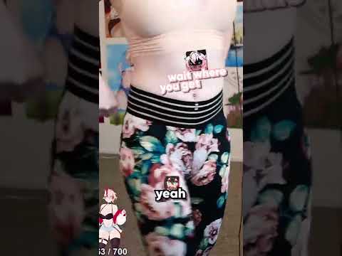My wife wanted to see my favorite leggings #shorts #irl #facereveal #vtuber #anime #vr #shake