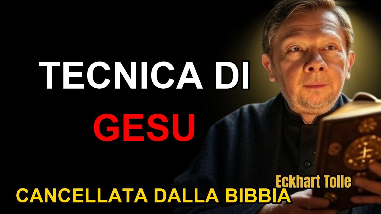 La Tecnica di 2 Minuti Che Gesu Faceva Ogni Mattina Cancellata dalla Bibbia | Eckhart Tolle