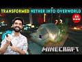 I TRANSFORMED MY NETHER PORTAL BASE - MINECRAFT SURVIVAL GAMEPLAY IN HINDI #66