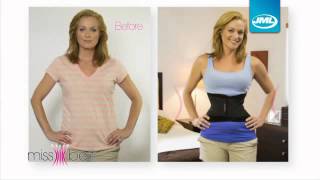 JML Miss Belt Adjustable Slimming Corset Body Shaper Wrap Waist Tummy  Trimmer 