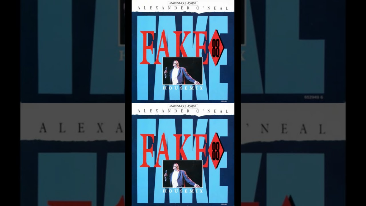 Alexander O'Neal _Fake 1988 - YouTube
