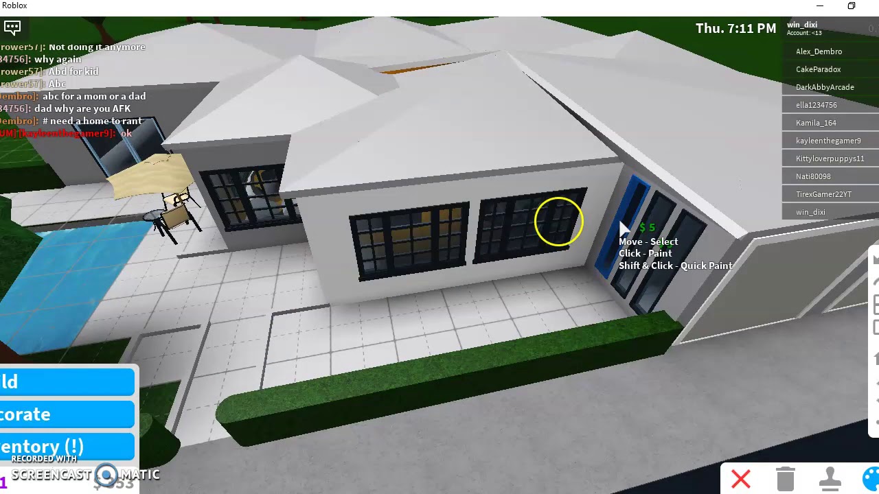 How to build a spacious house in Blox Burg!!!(30k) YouTube