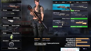 [Blackshot] character info