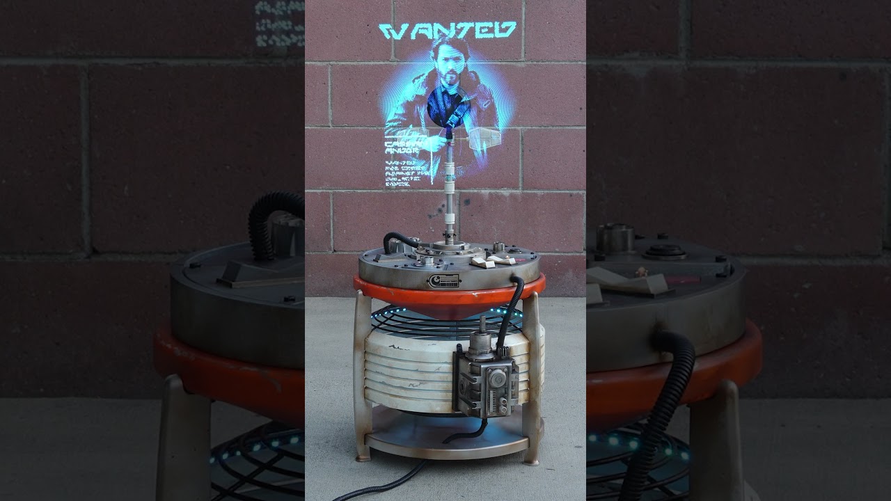 I made a HoloProjector Inspired by Andor Season 2!