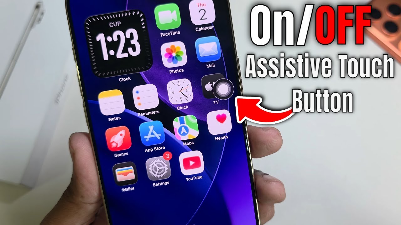 iPhone 17 Air: How to enable assistive touch on iPhone?