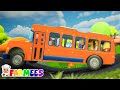 As Rodas No ônibus Veículos Canções Para Bebês e Rimas Para Crianças