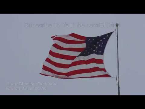Winter Storm Blowing Snow Rice Lake, WI - 3/5/2018