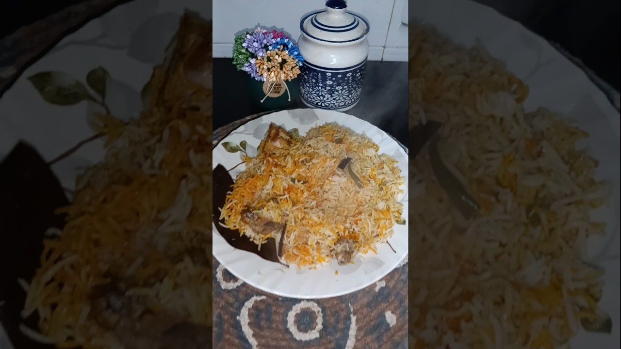 #chicken biryani/recipe 😘