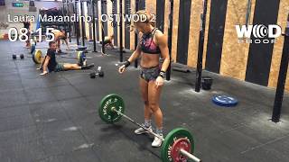 Laura Marandino - WOD 2 - Old School Throwdown