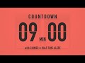 9 Minute Countdown Timer ⏳ Flip Clock with Chime Alerts 🧡🔊