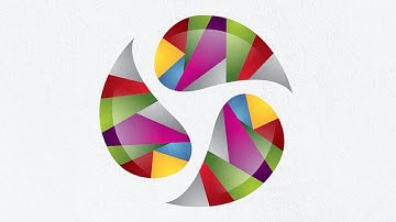 illustrator logo design tutorial - How to Design 3D Abstract Logo With Glossy Effect