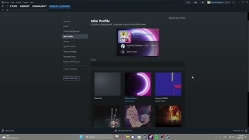 How To Change Mini Profile Background In Steam 2024