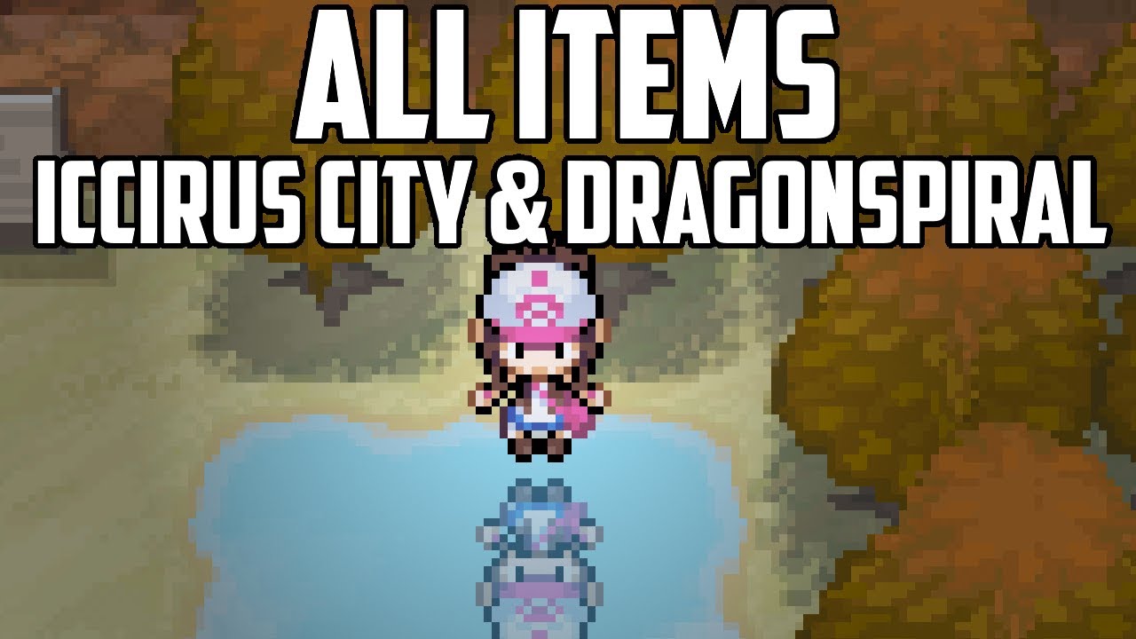 Местоположение ВСЕХ предметов в городе Ициррус и Башне Драконьей Спирали — Pokémon Black & White