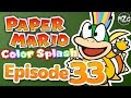 Lemmy Koopa Boss Battle! - Paper Mario: Color Splash Gameplay - Episode 33