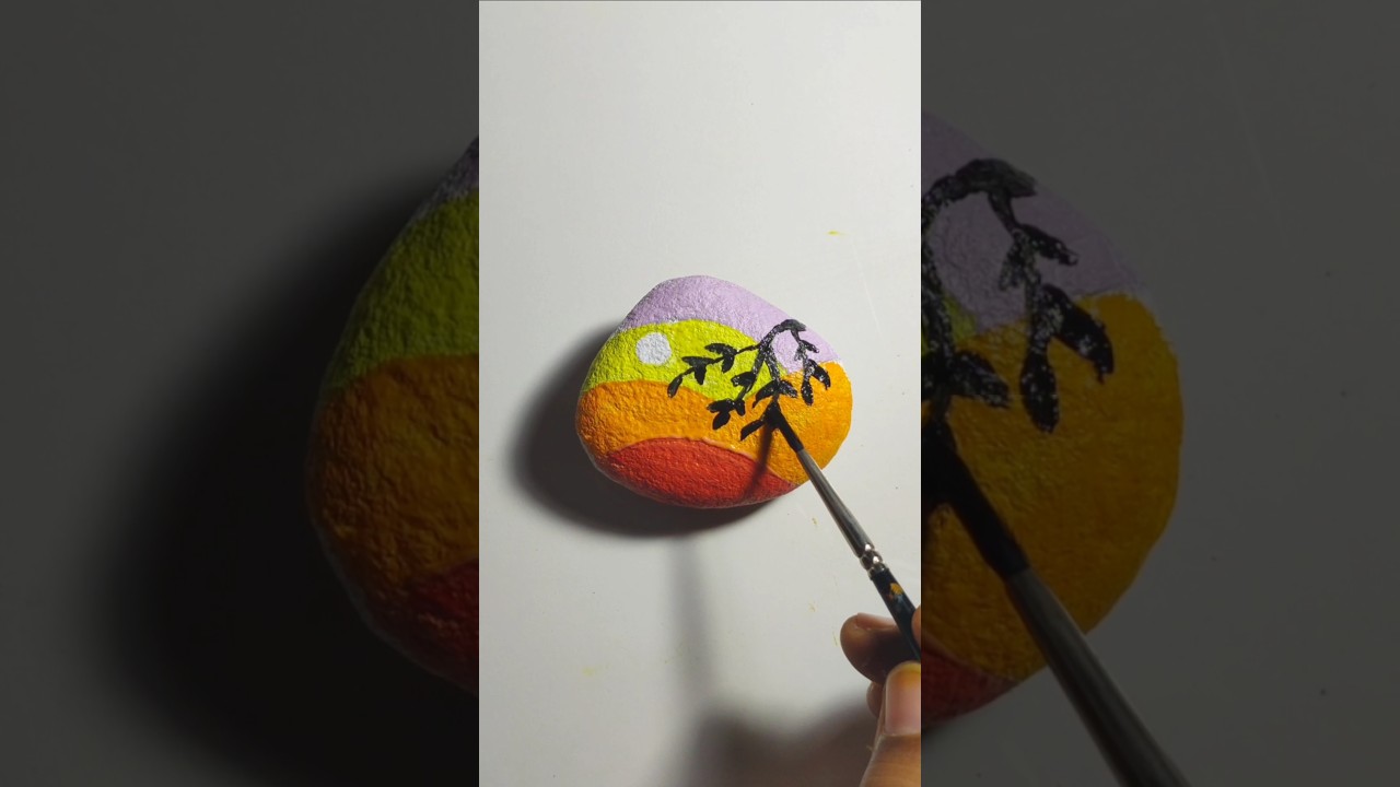 Stone Art || stone painting 