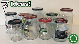 7 Cool Ideas to Make with Old Glass Jars