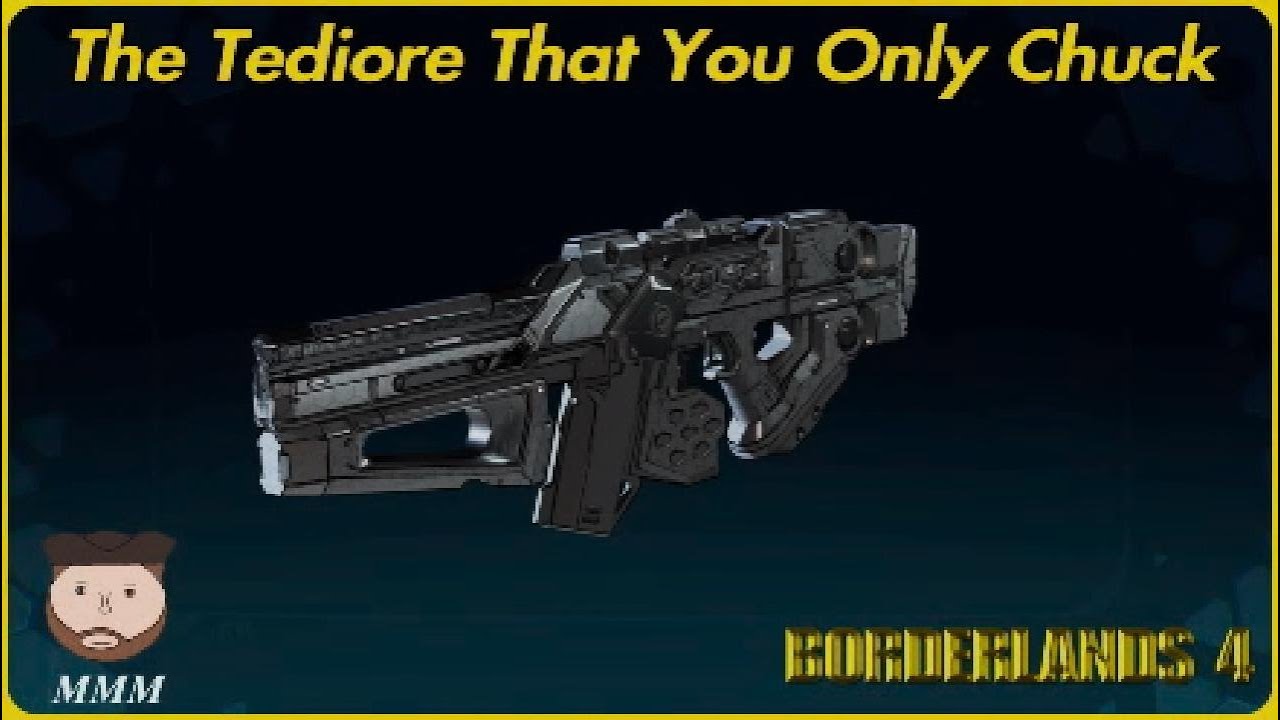The Tediore That You Can Only Chuck - Chuck Showcase - Borderlands 4