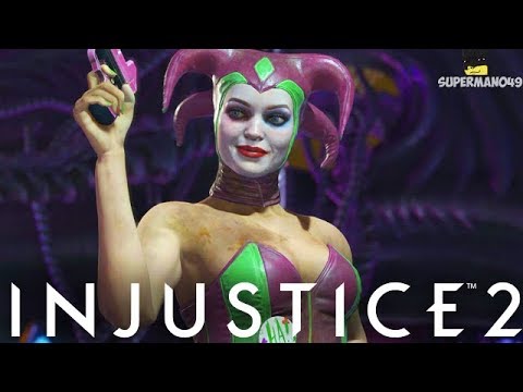 dragon ball fighterz combos gohan Harley Quinn Destroys Both Ways! - Injustice 2 Random Character Select