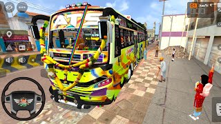 NEW ATS💥 மதுரை - பொன்னமராவதி DIFFERENT ROAD BUS JOURNEY Bus Simulator India Full Passenger Lode  screenshot 4