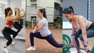 shivani workout videos | Tamanna Bhatia hot workout videos | Rakul preet singh workout videos