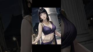 Hinata Wearing Saree