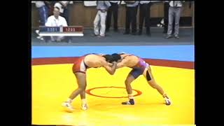 1994 Dünya Serbest Güreş Şampiyonası 68 Kg Yüksel Şanlı- Yunanlı Ile Müsabakası Üreş 