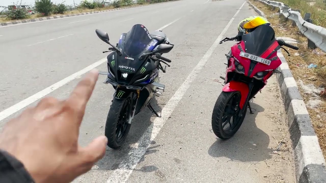 Bajaj Pulsar RS200 BS3 Vs Yamaha R15M Highway Battle YouTube
