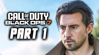 Call Of Duty Black Ops 7 Gameplay Walkthrough Part 1 (ps5 Pro) No Commentary