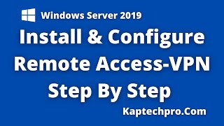 Server 2019 VPN Installation and configuration screenshot 5