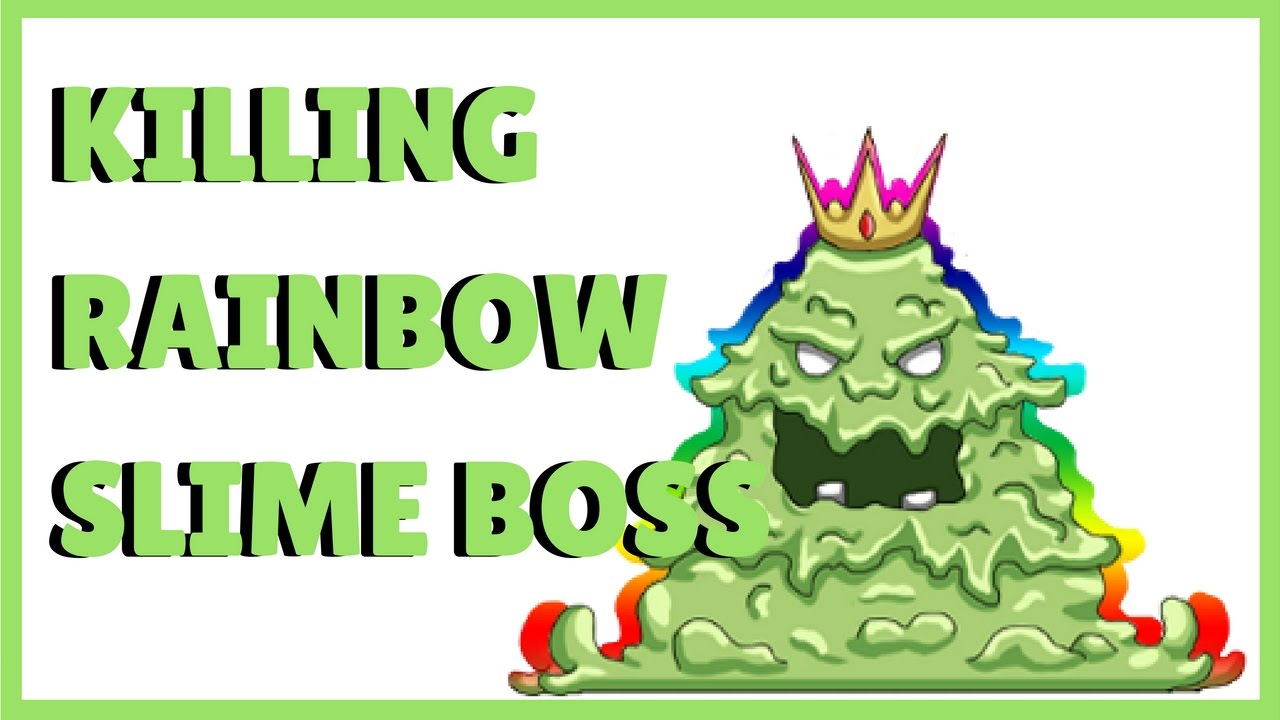 Killing Rainbow Slime Boss - Vagante Gameplay
